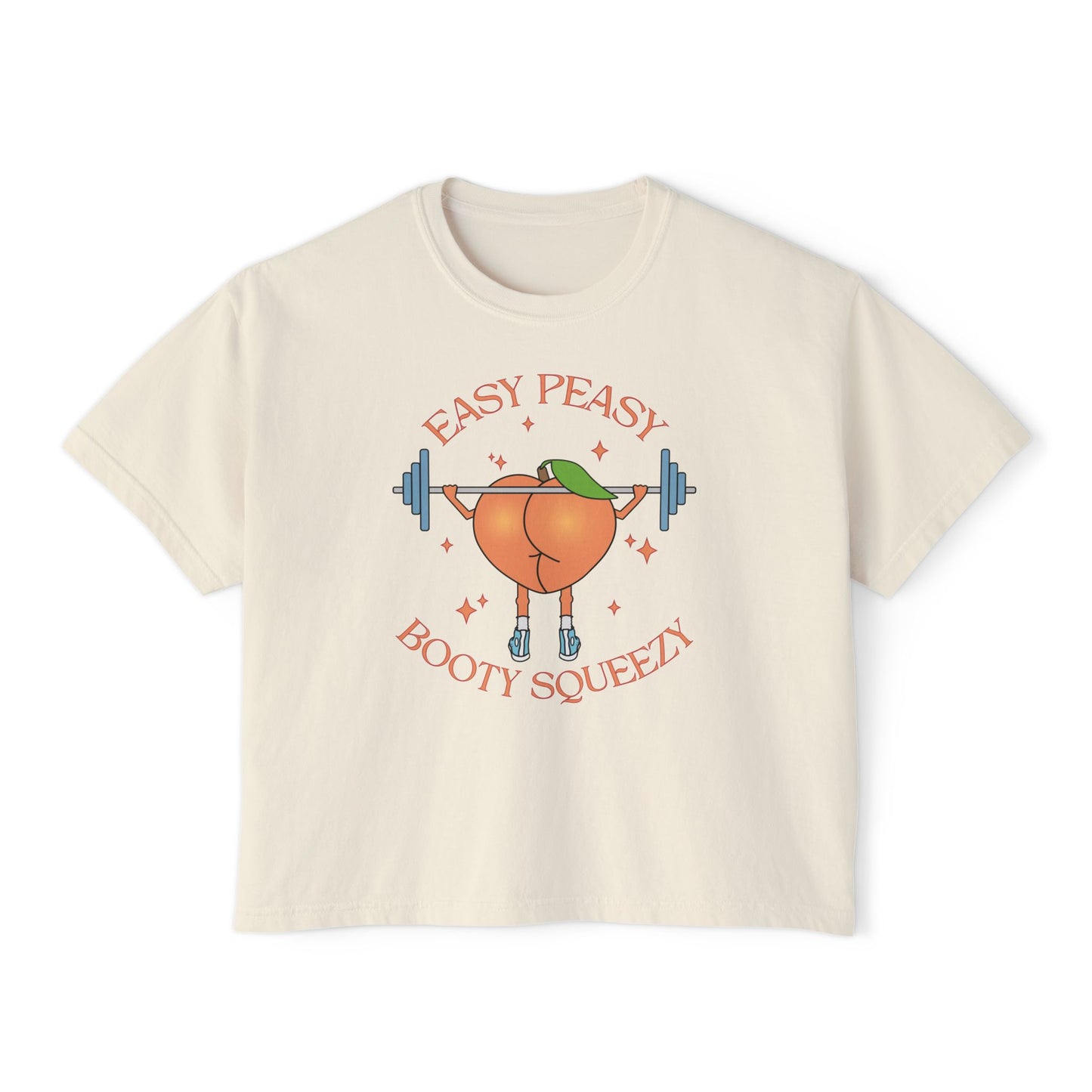 Easy Peasy Boxy Cropped T-Shirt