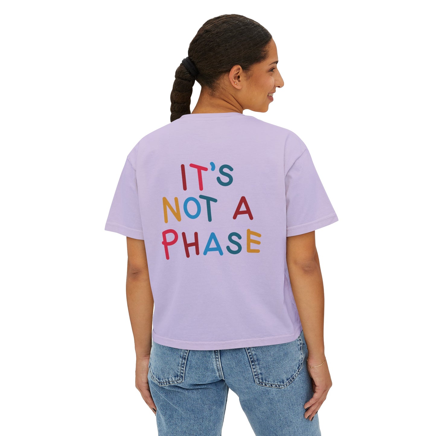 It's Not a Phase Boxy Cropped T-Shirt
